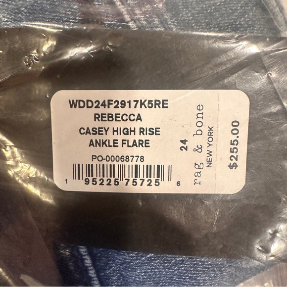 Brand new Rag and Bone Casey High Rise Ankle Flare Jeans - Picture 7 of 7